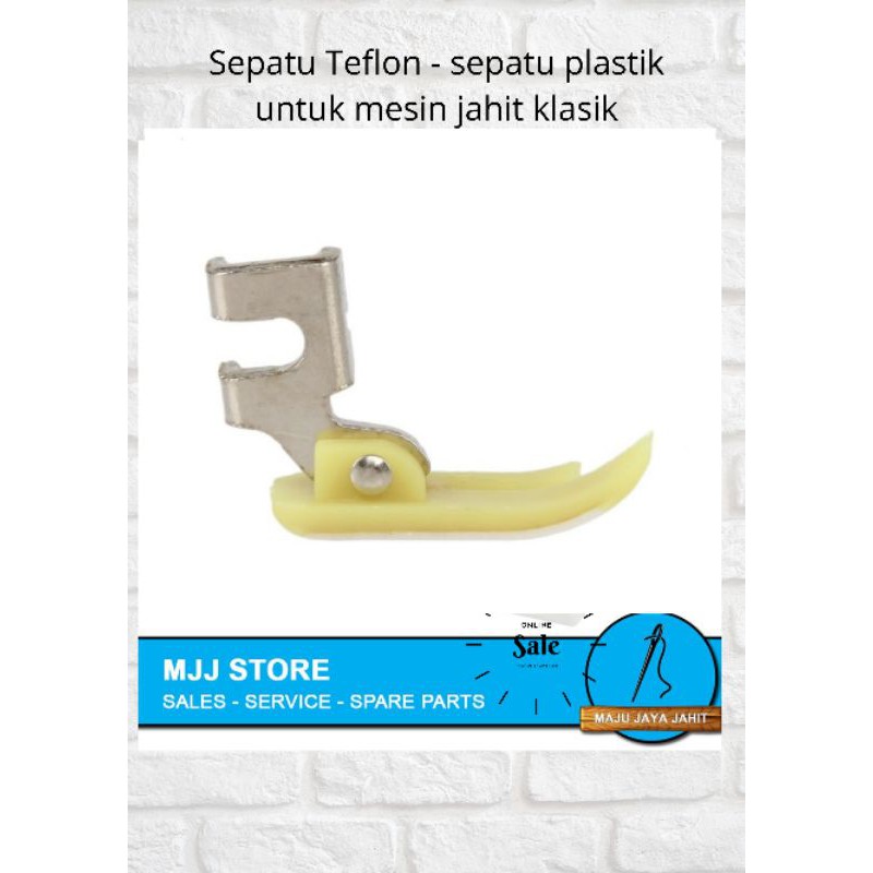 Sepatu teflon sepatu plastik untuk mesin jahit clasik