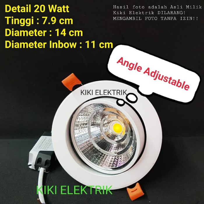 Lampu Downlight LED 20 watt Inbow / Lampu Sorot LED / Lampu Spot Light