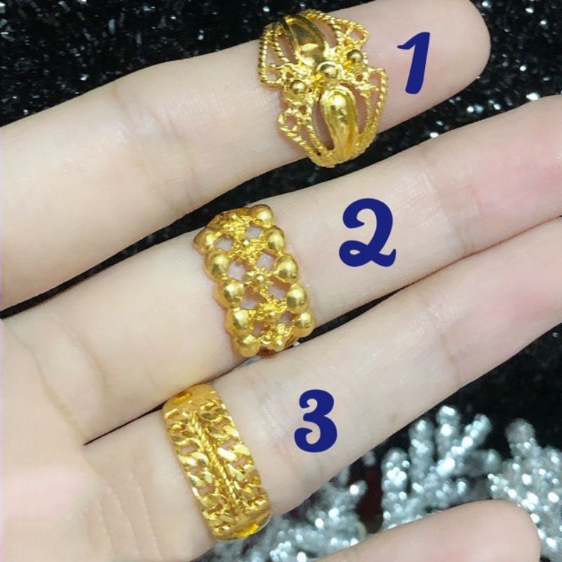 CINCIN LAPIS EMAS MURNI 24karat