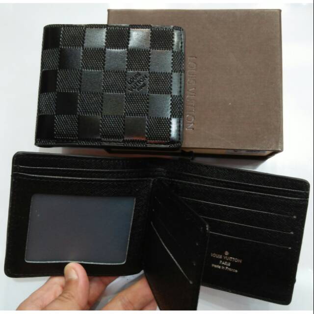 Dompet 60223 cowok catur emboss import pendek