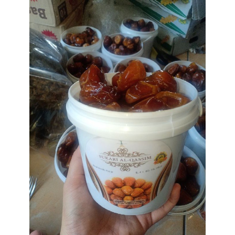 

kurma Sukari ember 850grm // kurma sukkari Al qosim