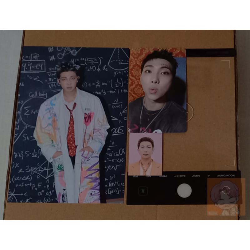 READY PC Namjoon BTS SG 22 + clear poscard