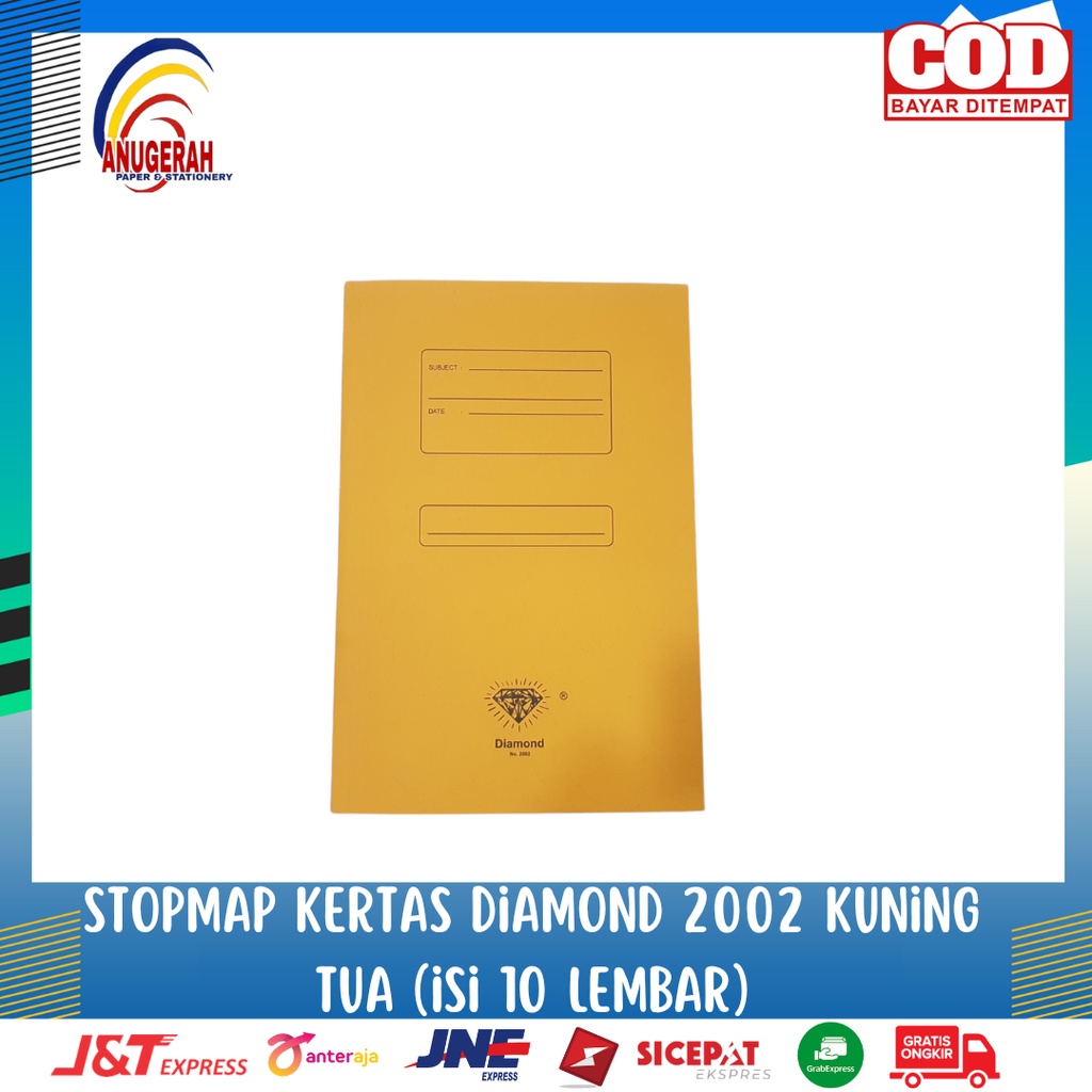 

Stopmap Diamond 2002 Kuning Tua (PAK)
