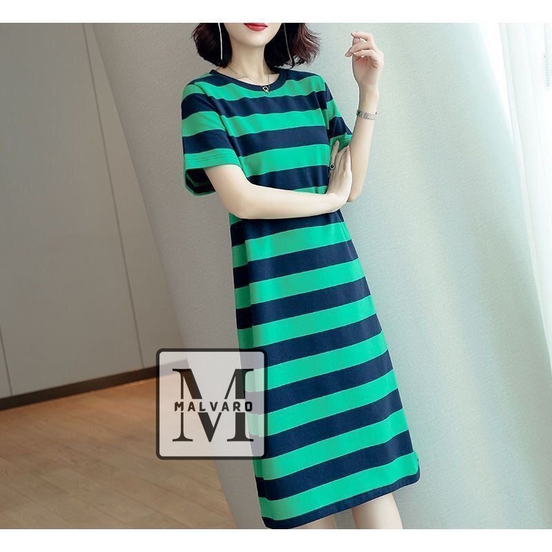 MAL-Dress Amona / Dress Salur Wanita / Daster Wanita