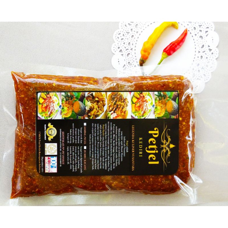 

Bumbu Pecel Asli Kediri anti minyak goreng dan kaya protein.500 gr