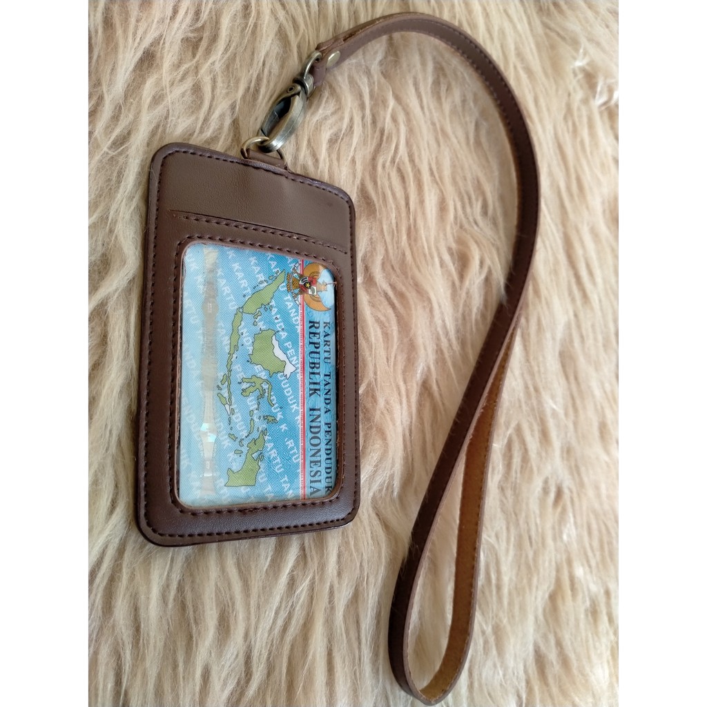 

HJK Id Card Kulit Name Tag Kulit Card Holder Termurah