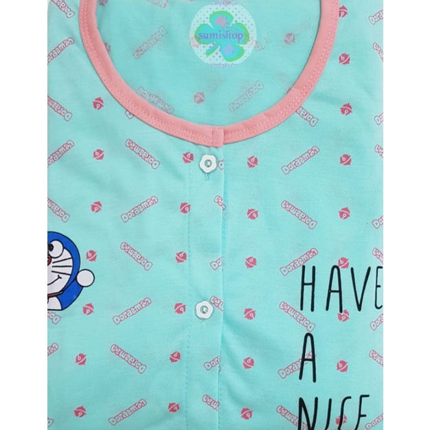 Piyama CP Kaos Dewasa (Kancing 5)-Dorameon TOSCA