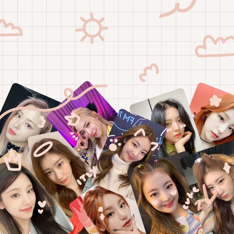 ITZY Unofficial Photocard (Gf Selca Edition)