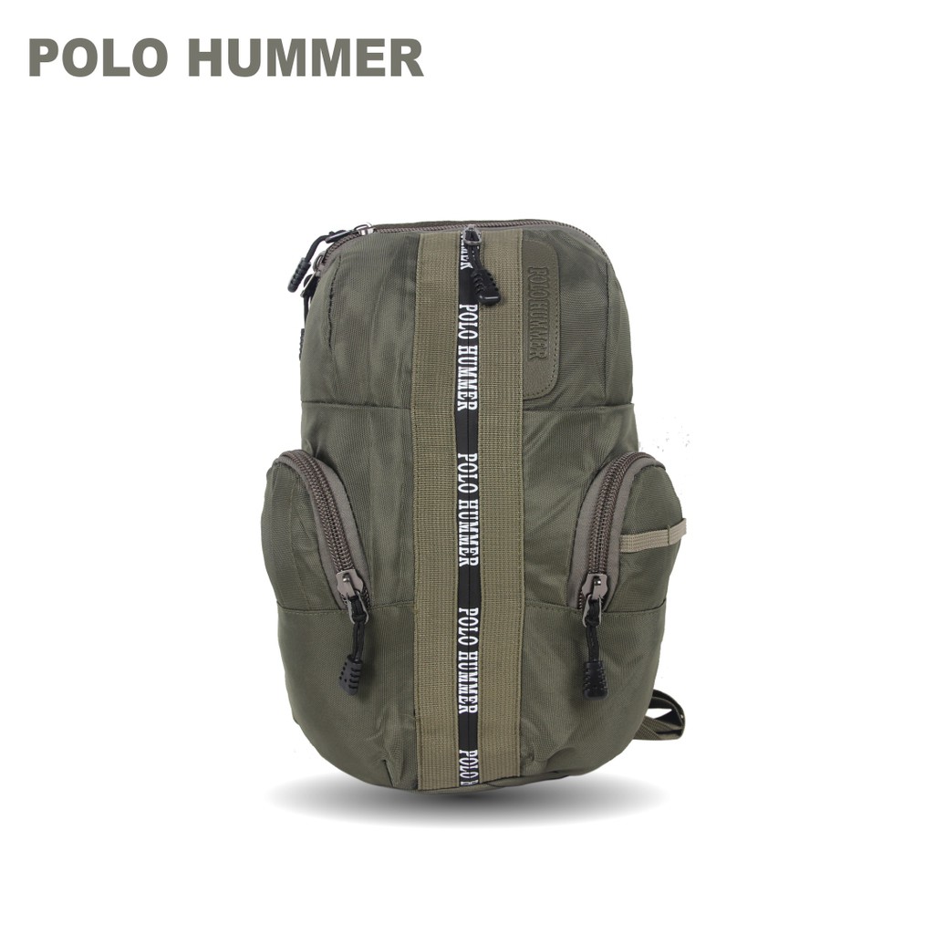 Tas Selempang Tactical Army - Sling Bag Outdoor POLO HUMMER