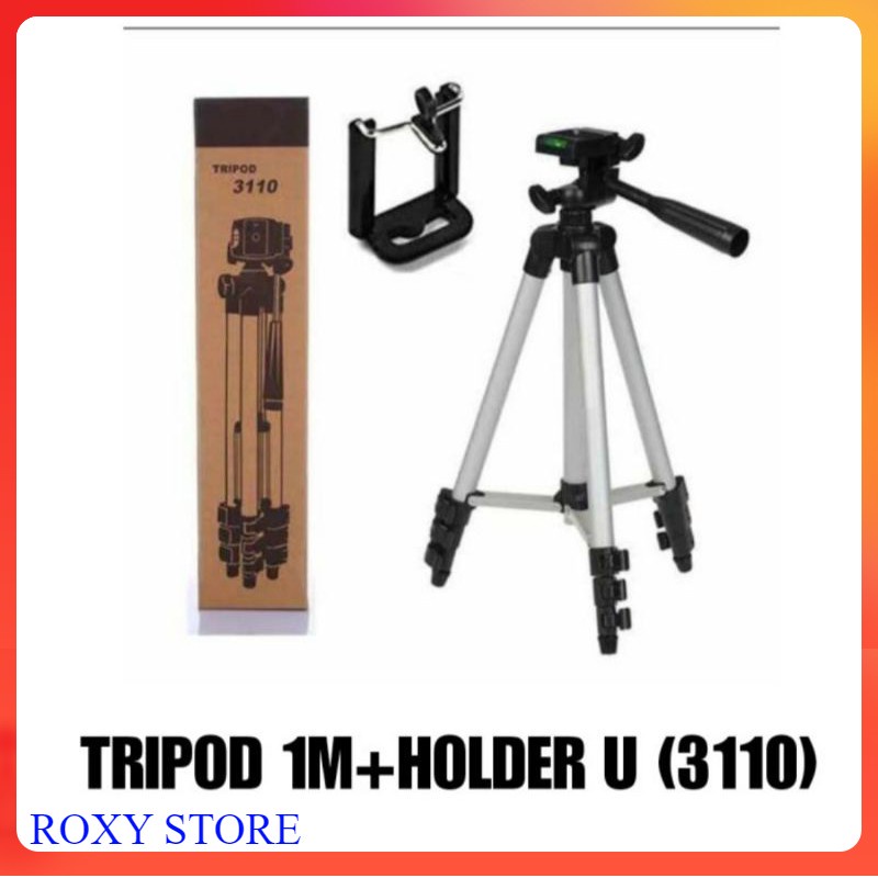 Tripod Kamera Tripod DSLR Tripod Handphone 1 Meter 3110 Holder