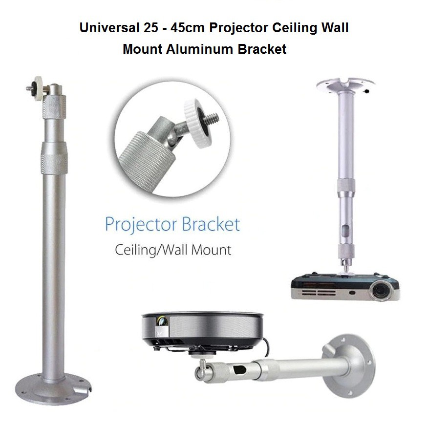 Stand Proyektor Wall Ceiling Bracket CCTV IP Camera 45cm Ball Head