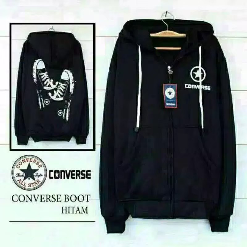 Jaket Sweater Hoodie Converse14 Premium Quality / Hoodie Pria Distro