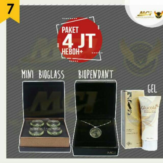 MINI BIOGLASS + BIO PENDANT + GLUCOLA GEL