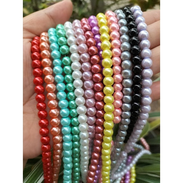 Mutiara Sintetis / Mutsin 6mm warna