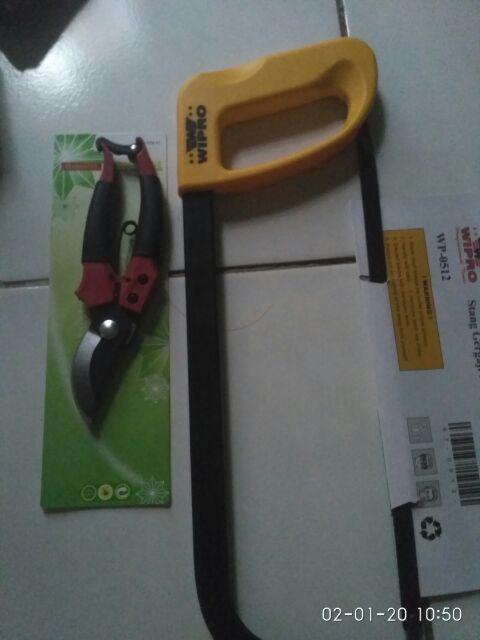 Gergaji Besi 12 Wipro/ Hacksaw Frame Wipro / Gagang Gergaji Besi 12