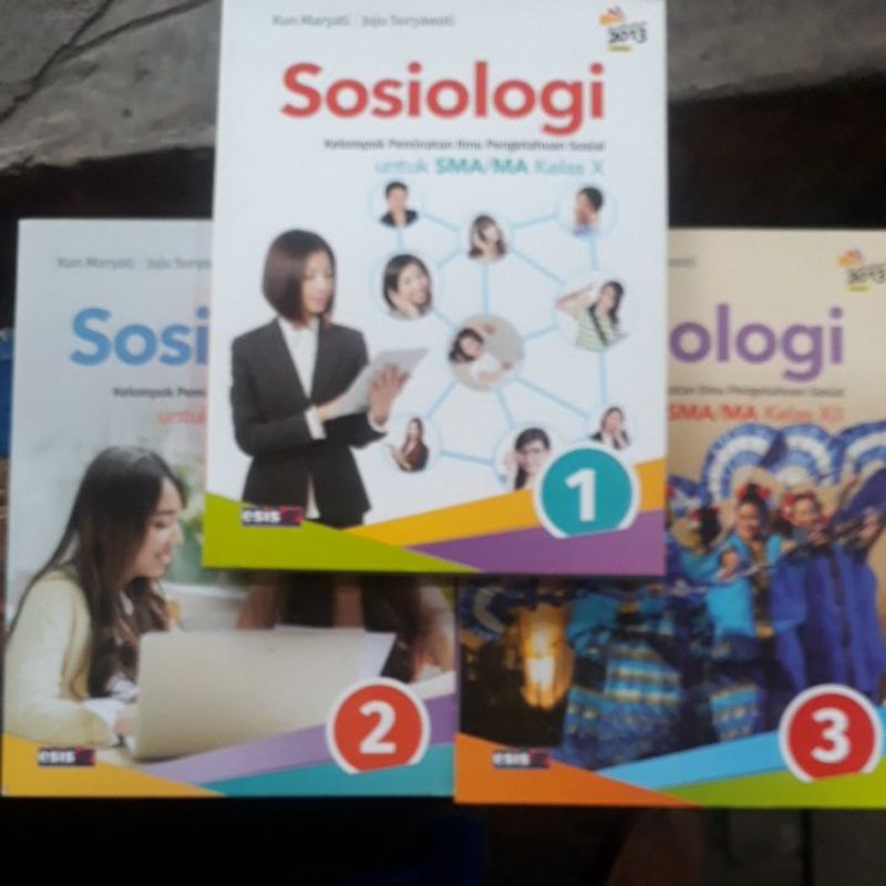 

SOSIOLOGI KLS X,XI,XII SMA Erlangga bekas
