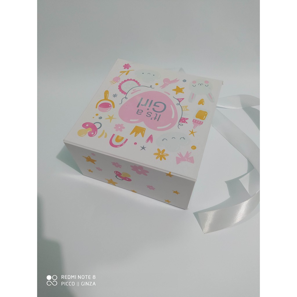 

Gift BOX 15x15x6cm || Kotak Kado accesories custom design Giftbox || hampers || Kotak Perhiasan