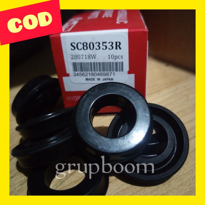 Karet Rem Seiken  PS100/ PS120 / PS135 1 1/8 DEPAN BELAKANG SC 80353 R SEAL SC80353R