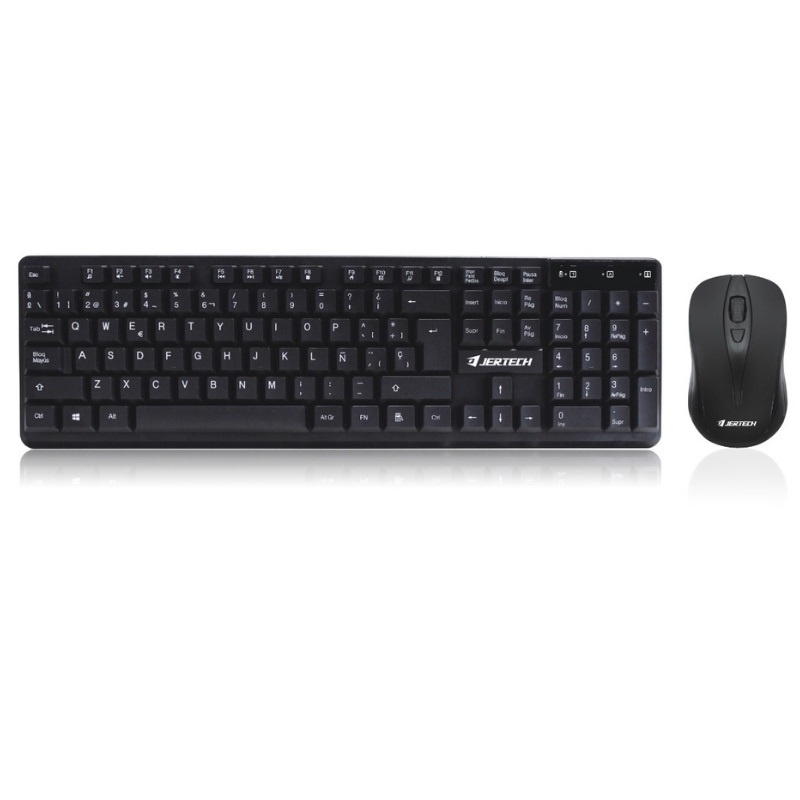 Paket 1 Set Keyboard Dan Mouse KM300 Wireless Membrane Keyboard - XOBOX