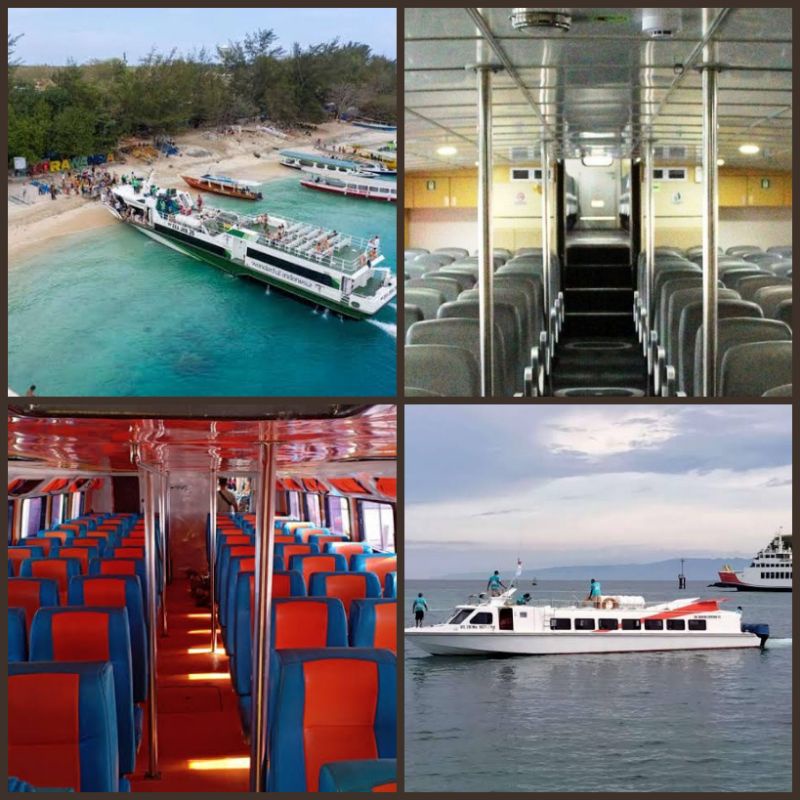 Voucher Tiket Fast Boat Dari Gili Air/Trawangan/Lombok ke Bali