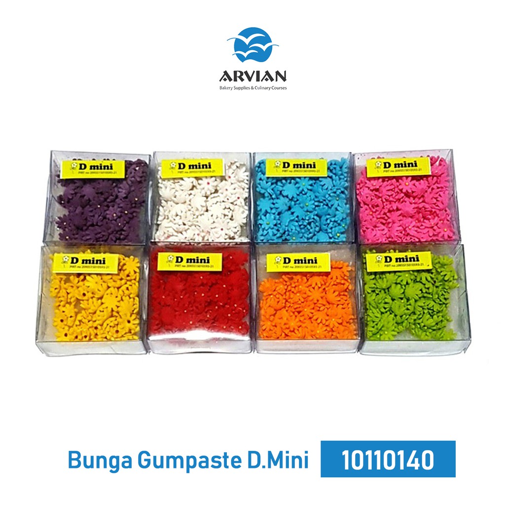 Bunga Gumpaste D-Mini [Instant Surabaya] - Arvian