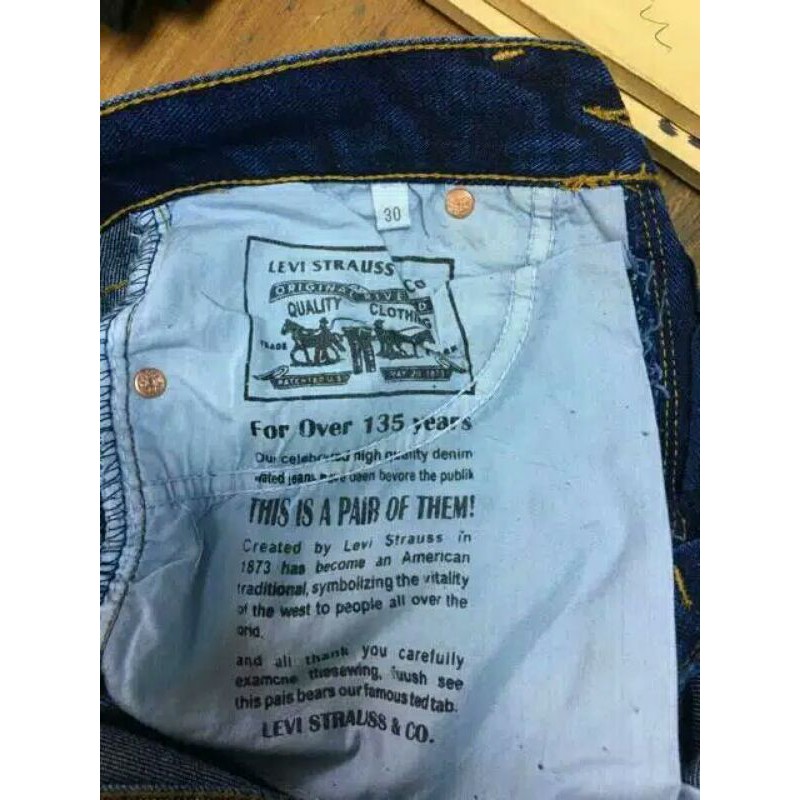 Bisa CELANA JEANS lvs PRIA Standar //DENIM PREMIUM//PAKAIAN PRIA//