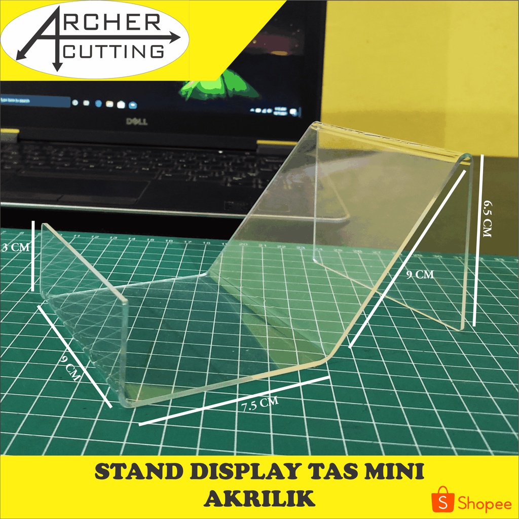 STAND DISPLAY TAS MINI AKRILIK