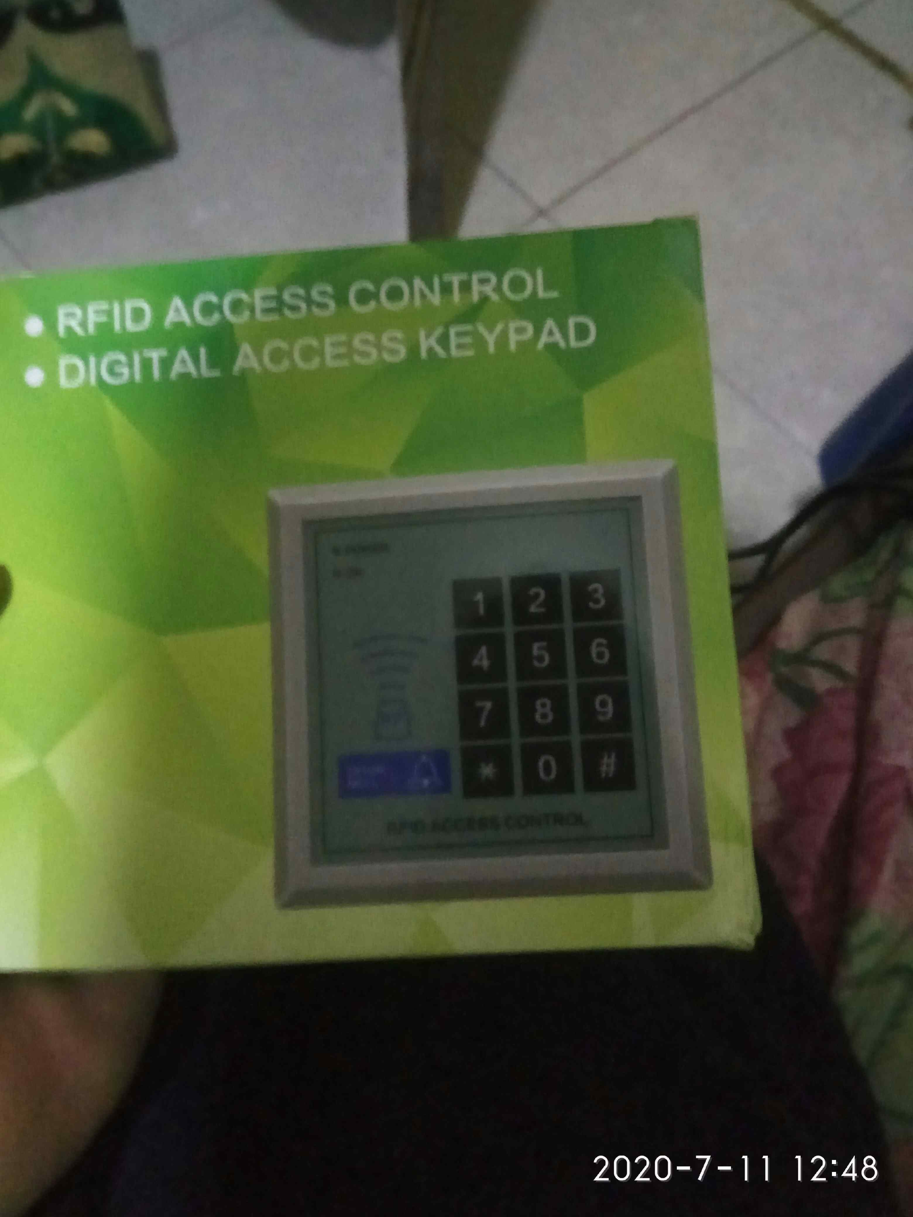 Rfid Proximity Entry Door Lock Access Control System/kunci Pintu Rfid