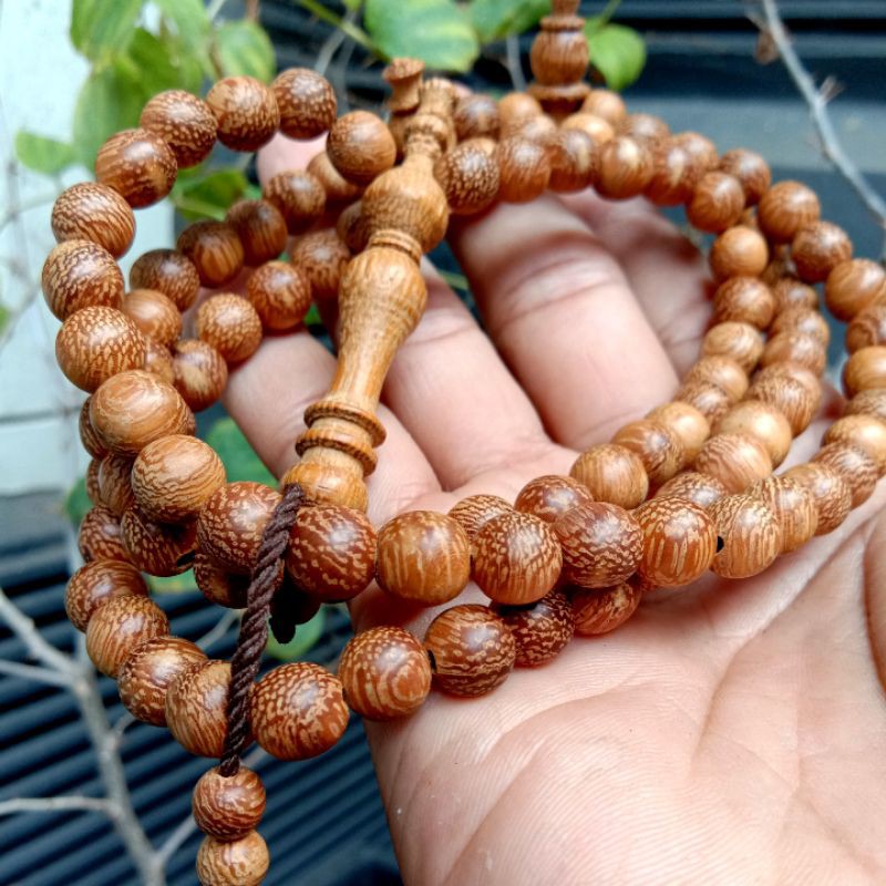 Tasbih Kayu Galih Kelor Emas Tabih 99 Tasbih Kelor Mas Tasbeh Kayu Kelor Emas