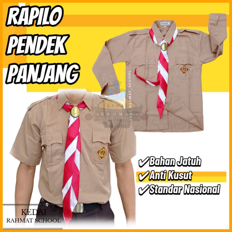 COD Baju  Pramuka  Rapilo Seragam Sekolah SMA Penegak Guru 