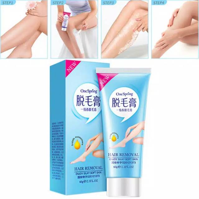 Cream Perontok Penghilang Bulu Kemaluan Ketiak Kaki Badan Wax Miss V Permanen Aman Bpom One Spring