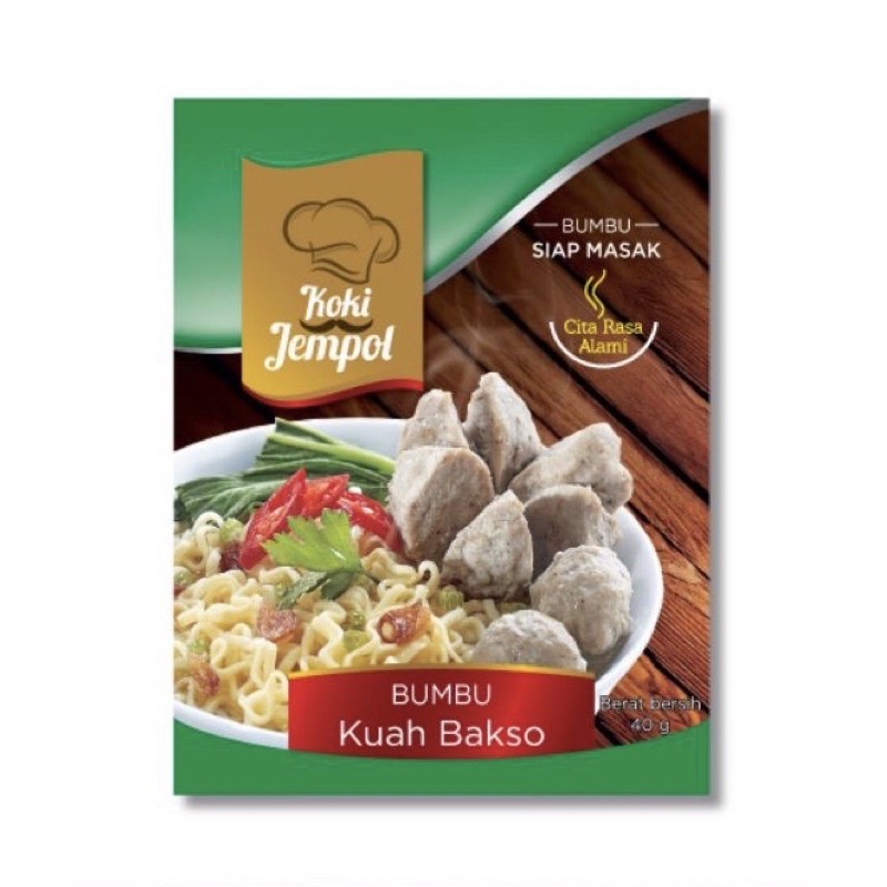 

Bumbu kuah bakso koki jempol 40g / bumbu bakso / bumbu praktis