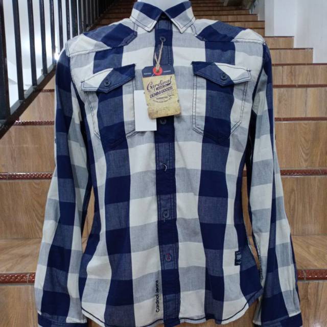 Kemeja panjang Cardinal Casual