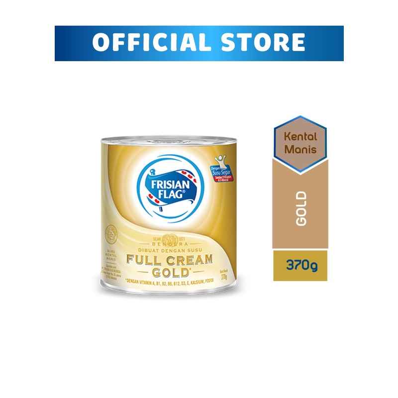 

Frisian Flag Gold Kental Manis Putih 370G - Alhanan/04