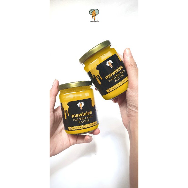 Mewleleh Salted Egg Sauce Jar