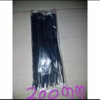 

tali ties hitam 200 mm