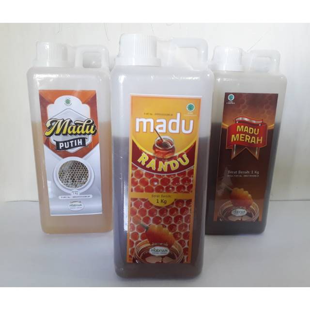 

Madu Randu /Merah / Putih Mabruuk 1Kg Original