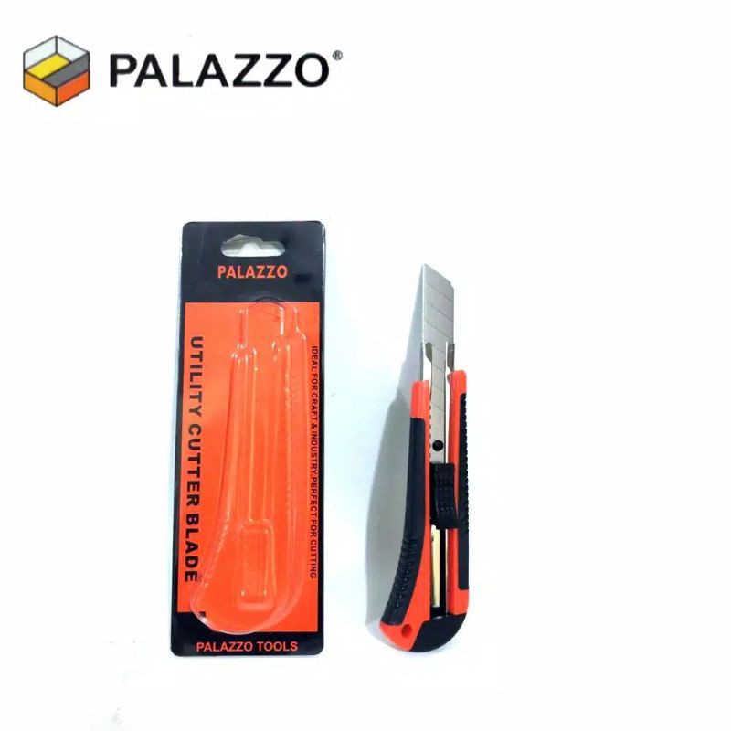 

Palazzo Cutter Besar Gagang Karet - Pisau cutter