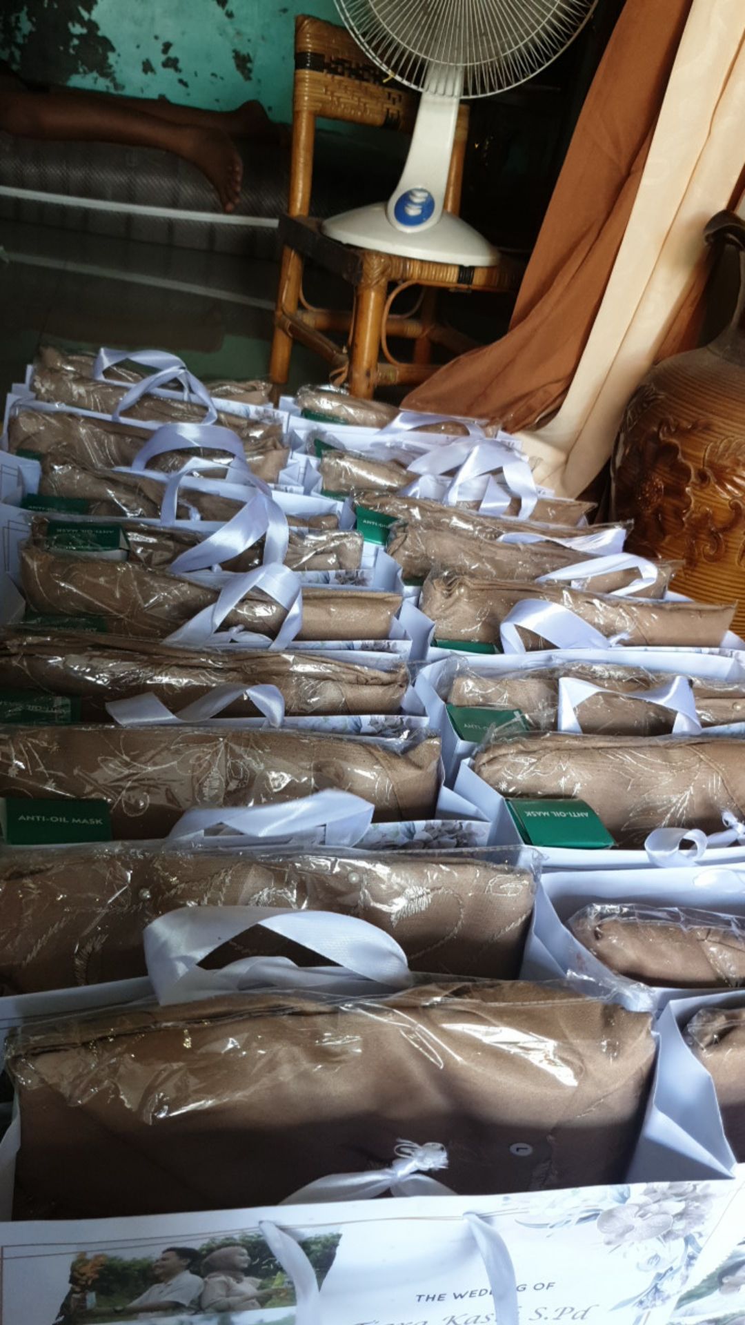 Gamis Muslim Indahlla /brukat Tile/premium/ Kondangan/ Seragam