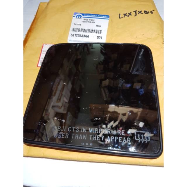 glass. mirror jeep wengler Robicon LH 68125583AA