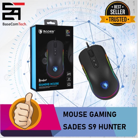 MOUSE GAMING SADES S9 HUNTER