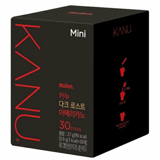 

Kanu Mini Maxim Mild Roast Americano Coffee 30T