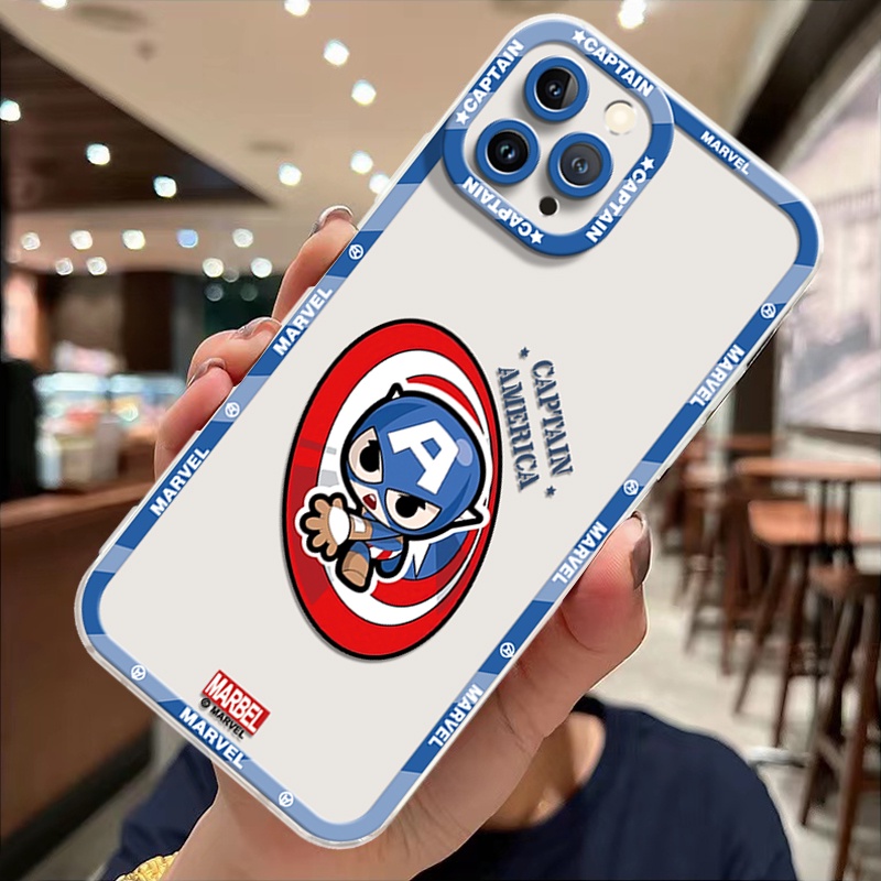 Soft Case Silikon TPU Transparan Untuk iPhone 14 13 12 Mini 11 Pro X XR XS Max SE 6 6S 7 8 Plus