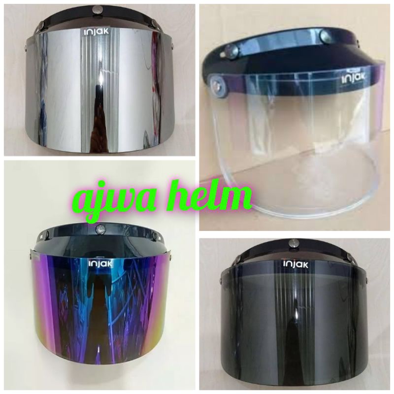 Kaca Bogo retro flat datar INJAK (kaca injak) original