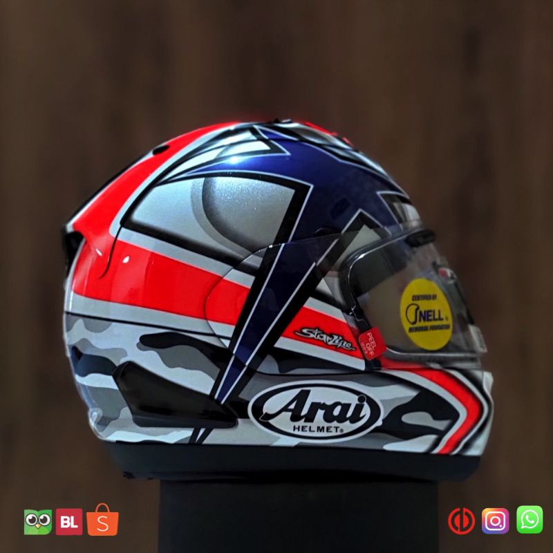 ARAI RX7X HAYDEN LAGUNA SECA