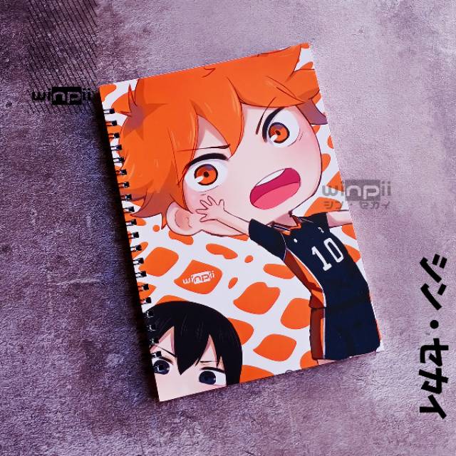 

Notebook Hinata Shoyo Anime Haikyuu