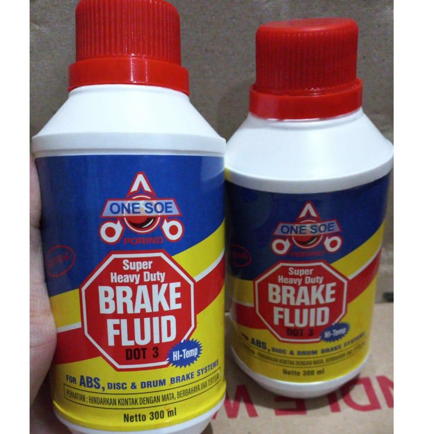 ONE SOE Minyak Rem Oil Oli Brake Fluid ONE SOE (Dot-3 / Dot 3) 300ml