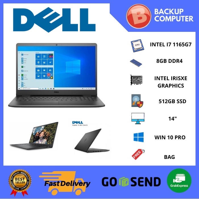 DELL VOSTRO 3400 8GB 512GB SSD INTEL I7 WIN 10 PRO