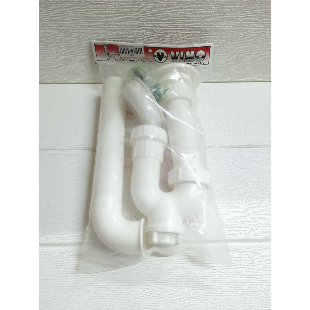 Sifon Siphon Angsa PVC Afur Avur Universal Wastafel