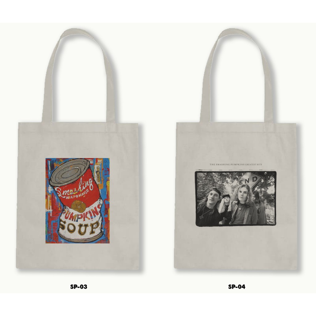 TOTE BAG BLACU - SMASHING PUMPKINS